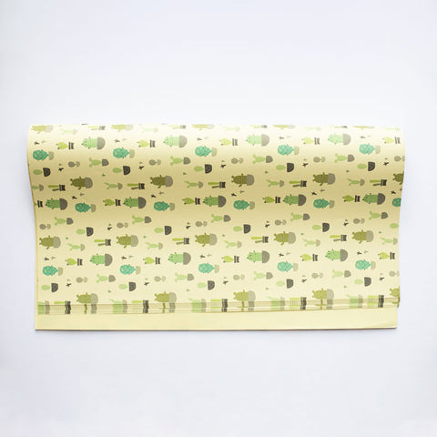 Cactus Gift Wrapping Paper (Set of 2)