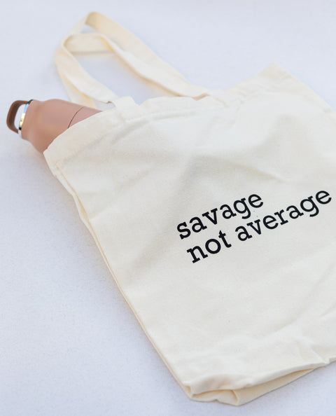 Savage Cotton Tote Bag