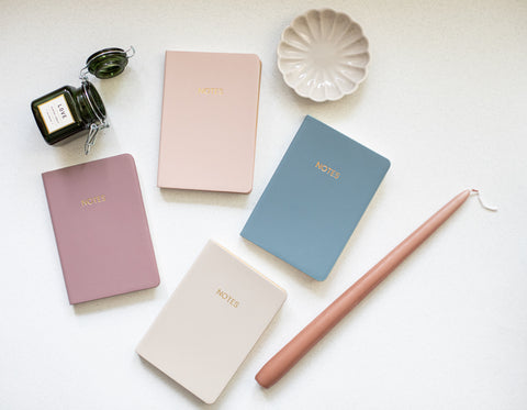 Champagne Pink Pocket Notebook