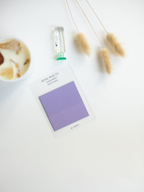 Large Square | Transparent Matte Sticky Notes