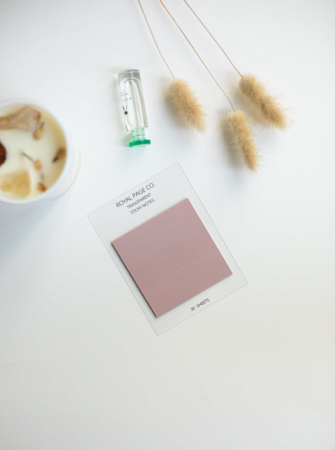Large Square | Transparent Matte Sticky Notes