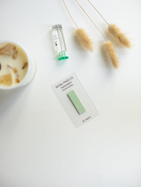 Circle | Transparent Matte Sticky Notes