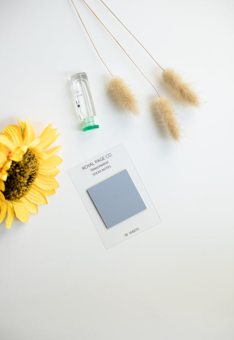 Small Square | Transparent Matte Sticky Notes