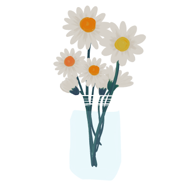 Jar of Daisies Sticker