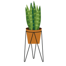Planter Clear Sticker